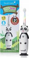 Elektrinis dantų šepetėlis Brush-baby WildOnes Panda, balta sp./juoda sp.