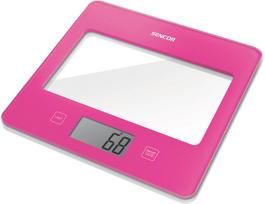 Elektroninės virtuvinės svarstyklės Sencor SKS 5038RS, rožinė sp.