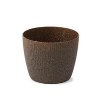 Gėlių vazonas Lamela Eco Coffee 677-86, plastikinis, 30 cm x 30 cm, Ø 30 cm, ruda sp.