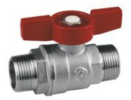 Ventilis Giacomini R251X005, rutulinis, 1"