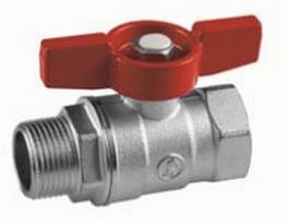 Ventilis Giacomini R254X005, rutulinis, 1"