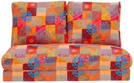 Sofa-lova Hanah Home Taida Patchwork, įvairių spalvų, 68 x 120 cm x 62 cm