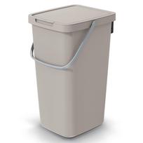 Šiukšliadėžė Keden Systema Q Collect, smėlio sp., 25 l, 48.5 cm x 26 cm