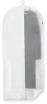 Rūbų maišas Rayen L Medium, 150 cm x 60 cm, skaidri/balta