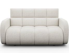 Sofa-lova Deverio, balta sp., 154 x 103 cm x 83 cm