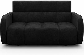 Sofa-lova Deverio, juoda sp., 154 x 103 cm x 83 cm