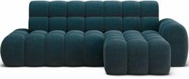 Kampinė sofa Ceedro, mėlyna sp., dešininė, 165 x 283 cm x 98 cm