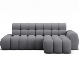 Kampinė sofa Ceedro, pilka sp., dešininė, 165 x 283 cm x 98 cm