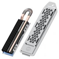 Radiatorius Graugear Heat Pipe Cooler for PlayStation®5 Memory Extension, 10 cm, sidabro sp./juoda sp.