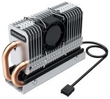 Radiatorius Graugear Heat Pipe Cooler for M.2 2280 SSD, 8 cm, sidabro sp.