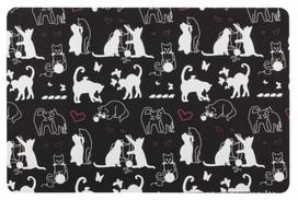 Stalo padėkliukas Splendid Cats, 28 cm x 43.5 cm, Juoda sp.
