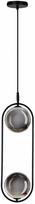 Šviestuvas lubų Candellux Lighting Cordel, G9, 2 x 28 W, grafito sp.