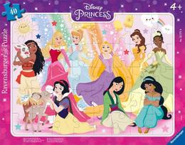 Dėlionė Ravensburger Our Disney Princesses 055739V, 24.5 cm x 32 cm, 40 vnt., įvairių spalvų