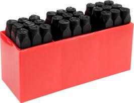 Raidžių išmušėjų rinkinys Yato YT-6863, 7.2 cm, 27 vnt.
