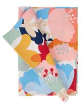 Stalo takelis stačiakampė Home4you Nordic Flower, įvairių spalvų, 43 x 116 cm