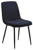 Valgomojo kėdė Becca Basel 8952, tamsiai mėlyna (navy) sp., 55 cm x 46 cm x 85.5 cm