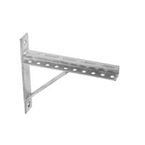Konstrukcijų laikiklis su atrama Haushalt HH81303, 250x20 mm, pilka
