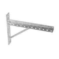 Konstrukcijų laikiklis su atrama Haushalt HH81304, 300x20 mm, pilka