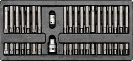 Atsuktuvų antgalių komplektas Yato YT-5538, S2, 75 mm