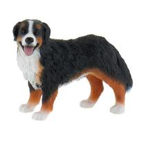Žaislinė figūrėlė, gyvūnai Bernese Mountain Dog, 6.8 cm, ruda sp./juoda sp.