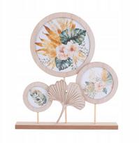 Nuotraukų rėmelis Home Styling Collection, 34 cm x 30 cm, smėlio sp.