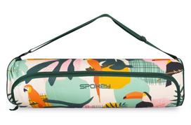 Kilimėlis fitnesui ir jogai Spokey Home Jungle, įvairių spalvų, 74 cm x 19 cm