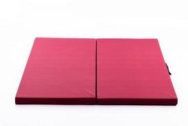 Gimnastikos čiužinys, bordo sp., 116 cm x 116 cm x 5 cm