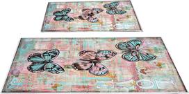 Vonios kilimėlių rinkinys Foutastic 299ANR1560, įvairių spalvų, 150 cm x 60 cm