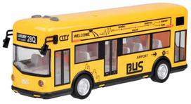 Žaislinis autobusas Toystar City ZA5222, geltona sp.