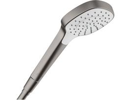 Dušo galvutė Hansgrohe Croma Select E 1 jet, juoda sp., 11 cm