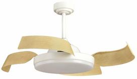 Lubinis ventiliatorius su lempa CristalRecord Batan Smart 85-033-36-006, 35 W, 1 vnt.