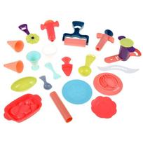 Plastilino rinkinys, su priedais Bocase Fun 5195, įvairių spalvų