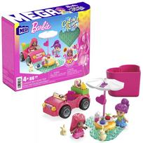 Konstruktorius Mattel Barbie Color Reveal Convertible Road Trip HKF90, 66 vnt., įvairių spalvų
