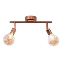 Šviestuvas lubų Britop Bulbs, G9, 2 x 28 W, skaidri sp.