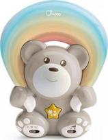 Naktinis šviestuvas Chicco Rainbow Bear 06111, šviesiai ruda sp.