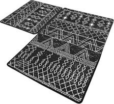 Vonios kilimėlių rinkinys Foutastic Straordinario 359CHL4688, juoda sp., 100 cm x 60 cm