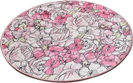 Vonios grindų kilimėlis Foutastic Rosa 359CHL4276, rožinė sp., 140 cm x 140 cm, Ø 140 cm