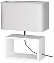 Stalinis šviestuvas Spot-Light Cadre, E27, 25W, šviesiai pilka sp./balta sp.