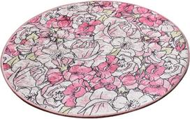 Vonios grindų kilimėlis Foutastic Rosa 359CHL4275, rožinė sp., 100 cm x 100 cm, Ø 100 cm
