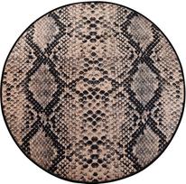 Vonios grindų kilimėlis Foutastic Snake 359CHL1440, įvairių spalvų, 100 cm x 100 cm, Ø 100 cm