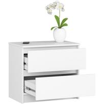 Komoda Akord K60, balta sp., 54.8 cm x 60.4 cm x 40 cm