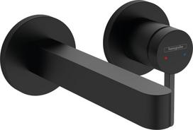 Potinkinis praustuvo maišytuvas Hansgrohe Finoris 76051670, juoda sp.