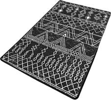 Vonios grindų kilimėlis Foutastic Straordinario 359CHL4691, balta sp./juoda sp., 120 cm x 70 cm