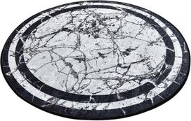 Vonios grindų kilimėlis Foutastic Marmor 359CHL4283, įvairių spalvų, 120 cm x 120 cm, Ø 120 cm