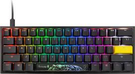 Laidinė žaidimų klaviatūra Ducky One 2 One 2 Pro Mini Gateron Yellow, Anglų (US), juoda sp.
