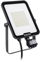 Prožektorius su judesio davikliu, tvirtinamas prie lubų arba sienos Philips Ledinaire Floodlights BVP164, 50 W, 5500 lm, 3000 °K, IP65, pilka sp.