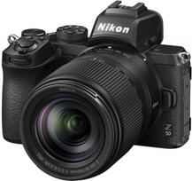 Sisteminis fotoaparatas Nikon Z50 + Nikkor Z DX 18-140mm f/3.5-6.3 VR, juoda sp.