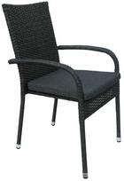 Lauko kėdė Homla Bikly 241886, tamsiai pilka sp., 94 cm x 56 cm x 64 cm