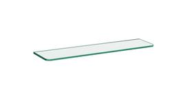 Sieninė lentyna Dolle Glass Line, skaidri sp., 0.8 cm x 20 cm x 60 cm