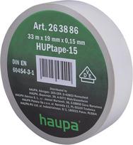 Elektros izoliacinė juosta Haupa HUPtape-15, pilka sp., 33 m